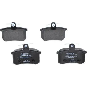 Brzdová destička Sada brzdových destiček, kotoučová brzda BOSCH 0 986 494 846