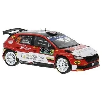 autíčko IXO Models ŠKODA FABIA RALLY2 WRC #26 INGRAM - McKILLOP RALLY MONTE CARLO 2024 922