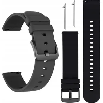 Řemínek na hodinky Řemínek Aristex pro Huawei 20mm černý