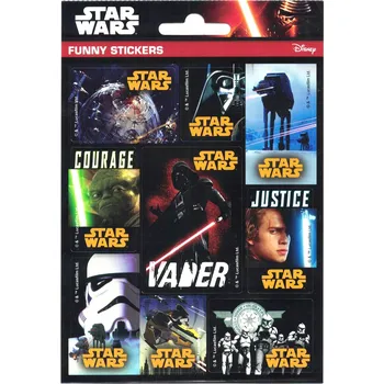 samolepka Samolepky klasické Star Wars Derform 1 ks