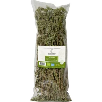 Koření Geusi Vounou | Bio Svazek větviček řeckého oregana roste v přirozených podmínkách bez použití chemikálií - 50 g