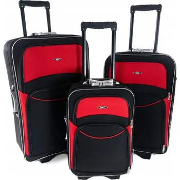 Sada kufrů 3 ks RGL 773 černá/šedá cordura