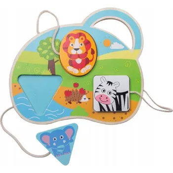 Dřevěná hračka Dřevěné puzzle Jouceo Farma