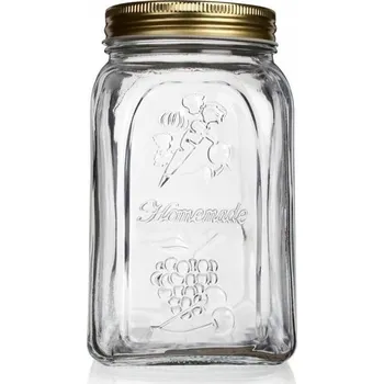 Zavařovací sklenice Zavařovací Sklenice 1 l Homemade se šroubovacím uzávěrem