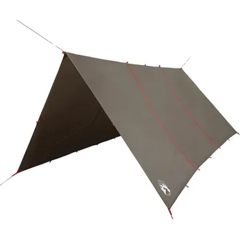 Stan OMAXI Kempingová plachta hnědá 451 x 420 cm nepromokavá 658426