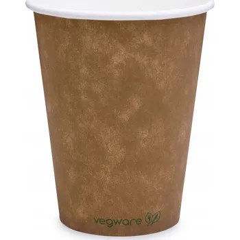 Jednorázové kelímky na kávu 350 ml, průměr 90 mm, 50 ks