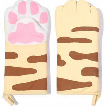 Chňapka KUCHYŇSKÁ CHŇAPKA / RUKAVICE - KOČKA / PANTERA