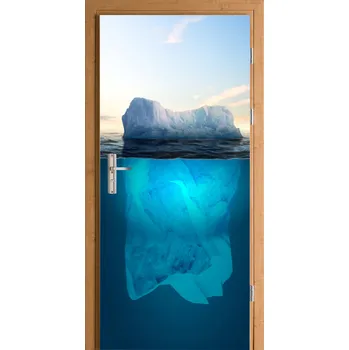 Fototapeta Samolepka na dveře samolepicí hora ledový oceán