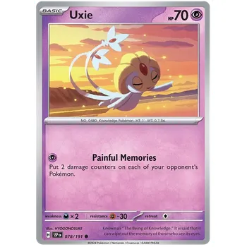Karetní hra Pokémon TCG Uxie 078/191