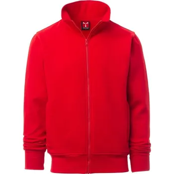 Pánská mikina Payperwear Pánská mikina Alabama se stojáčkem a dlouhým zipem Barva: červená klasická, Velikost: XL