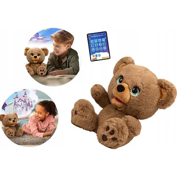 plyšák COBI MIŚ POE AI Medvídek, který tvoří pohádky, interaktivní medvídek vyprávějící pohádky