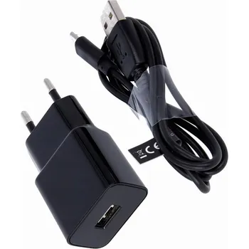 Síťová nabíječka s Micro USB kabelem pro Samsung Galaxy J3 (2016) J320