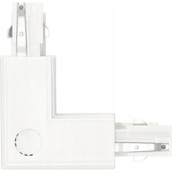 IP kamera Rohovník 'L' LEVÝ pro Spojování Lišt Vnější BÍLÝ