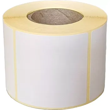 Speciální papír Etikety 60x60mm, vellum, bílá, D40, 500 ks na roli