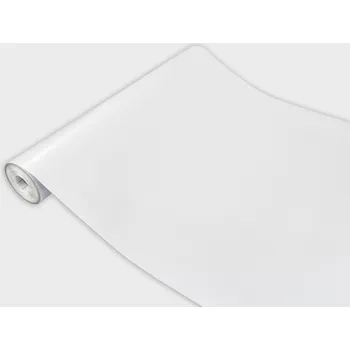 Tapeta Samolepicí PVC Fólie bílá barva Samolepicí dekorativní dýha na nábytek