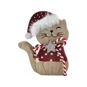 Obraz VÁNOČNÍ FIGURKA KOČKA