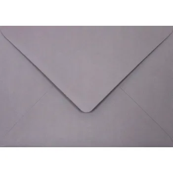 Obálka Ozdobné barevné obálky na pozvánky B6 Malmero Schiste šedé 5 ks