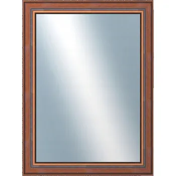 Zrcadlo Zrcadlo DANTIK nástěnné obdélníkové rám dřevo 600 x 800 mm