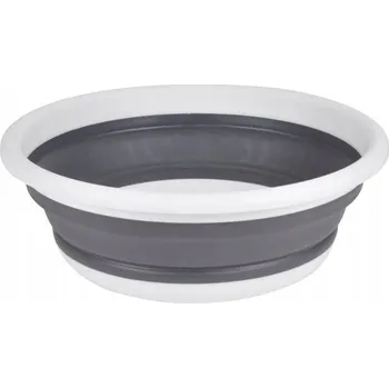 SILIKONOVÁ MISKA šedá SKLÁDACÍ kuchyňská NÁDOBA