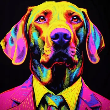 Plakát Plakát Barevná Osobnost bez rámu 20 x 20 cm