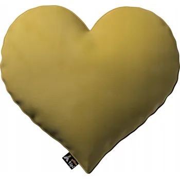 Polštář Žluté Tipi Polštář Srdce Lásky zelený