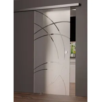 Interiérové dveře Melina Norcia skleněné posuvné dveře 1025 mm softclose