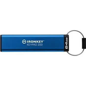 USB flash disk 64GB IronKey Keypad 200 AES Encrypted IKKP200/64GB
