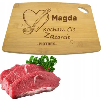 Kuchyňské prkénko DÁREK PRO BABIČKU DĚDEČKA MÁME TATÍNKA KUCHYŇSKÉ PRKÉNKO NA KRÁJENÍ S GRAVÍROVÁNÍM