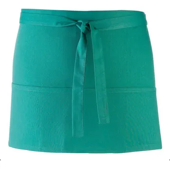 Cotton Classics Zástěra COLOURS barová, různé barvy UNI emerald green