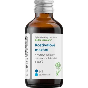 Přírodní produkt Dědek kořenář Kostivalové mazání | K8 Varianta: 50 ml