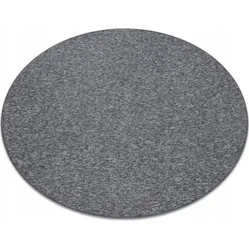 Koberec KOBEREC DO KANCELÁŘE NEBO NA CHODBU SMYČKOVÝ SUPERSTAR šedý kruh průměr 100 cm