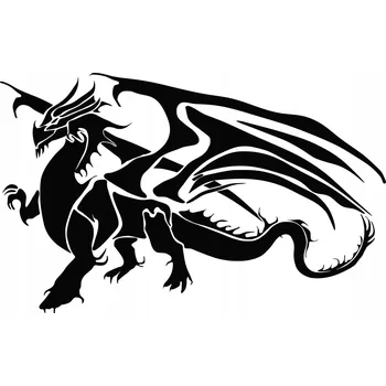 Obraz Samolepka na stěnu DRAK 112 x 70 cm