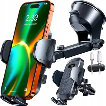 Držák do auta na telefon ČERNÁ