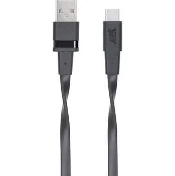 Datový kabel Rivacase VA6002 BK12 USB kabel 1,2 m USB-A na USB-C, černý