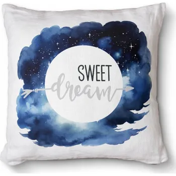 Dekorativní polštářek Měkký foto polštář dekorativní s potiskem jako dárek 40x40 - Sweet dream
