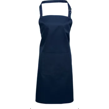 Pracovní zástěra Cotton Classics Zástěra COLOURS lacl s kapsou, různé barvy UNI tmavě modrá