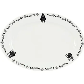 Talíř BEBOK oválný servírovací talíř 36 cm AP101