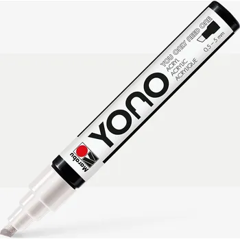 YONO MARKER 0,5-5MM 070 BÍLÝ AKRYLOVÝ