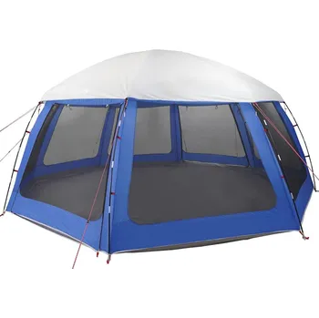 Stan OMAXI Bazénový stan s odnímatelným poklopem&Síťované stěny Azure Blue 514455