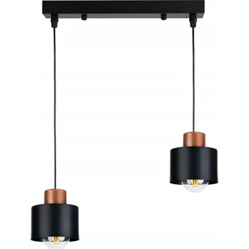 Závěsné stropní svítidlo Lustr KUBEK Měděná 2