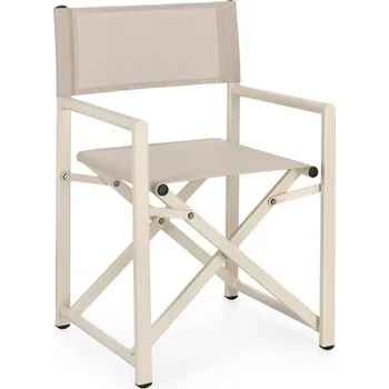 BIZZOTTO Zahradní skládací židle TAYLOR světlá 0663860