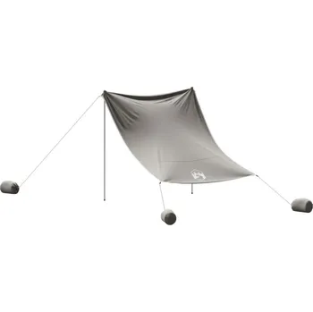 Stan OMAXI Plážová stříška s pískovými kotvami šedá 214 x 236 cm 633003