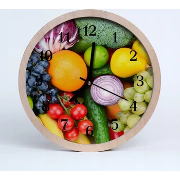 Hodiny Nástěnné hodiny Tulup vícebarevné 25 cm