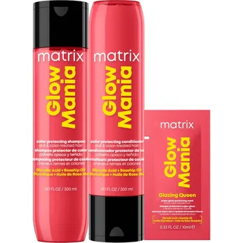 Šampon Matrix Glow Mania šampon pro barvené vlasy + kondicionér 300 ml + dárek