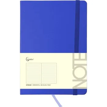 Blok Notes s gumičkou, elegantní poznámkový blok A7, linka 96k PB697