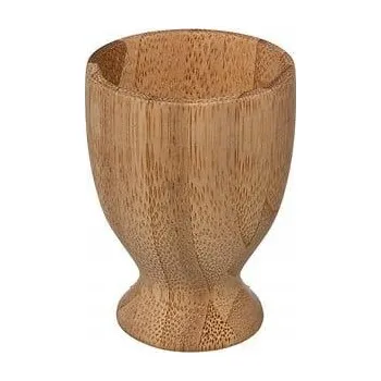 Stojánek na vajíčko Kalíšek na vajíčko 7,5 cm bambusový