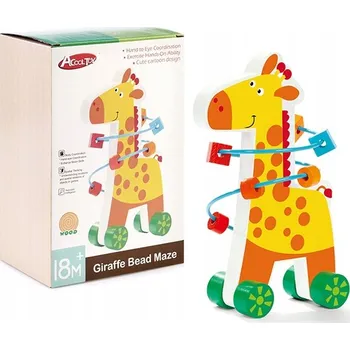 Dřevěná hračka ARTYK DŘEVĚNÝ LABYRINT ŽIRAFA