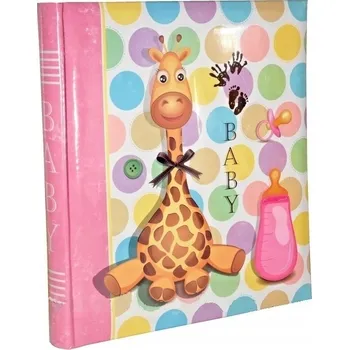 Fotoalbum Tradag FOTOALBUM ŽIRAFKA RŮŽOVÁ, 60 stran, 29x32 cm