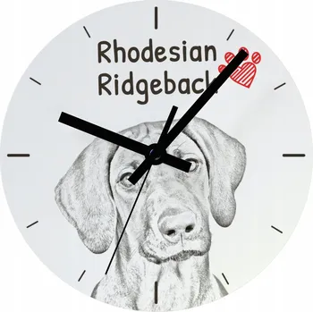 Hodiny Nástěnné hodiny Art-Dog bílé 20 cm