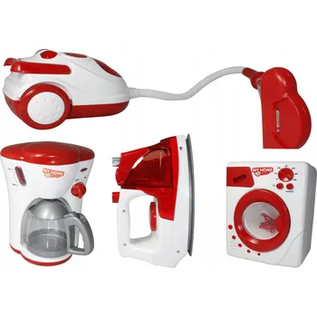 Dětský spotřebič SADA DOMÁCÍCH SPOTŘEBIČŮ PRO DĚTI PRAČKA VYSAVAČ E0519 EMAJ